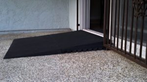 Transitional Rubber Home Accessibility Ramp